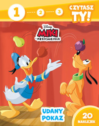 1, 2, 3, czytasz ty! Poziom 1. Udany pokaz. Disney Miki i Przyjaciele - Elżbieta Lekan - książka