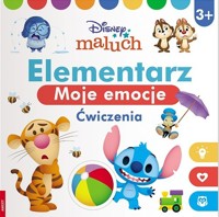 Disney maluch Elementarz Moje emocje Ćwiczenia -  - książka