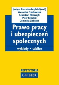 Prawo pracy i ubezpieczeń społecznych - Justyna Czerniak-Swędzioł - książka
