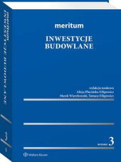 Meritum Inwestycje budowlane - Arkadiusz Despot-Mładanowicz, Bartłomiej Nowak, Tomasz Filipowicz, Alicja Plucińska-Filipowicz, Artur Kosicki, Ewa Boguta, Joanna Filipowicz, Agnieszka Kobus, Mariusz Nahajewski, Mateusz Stawiarz, Anna Żak-Stobiecka, Mariusz Rypina, Marek Wierzbowski - książka