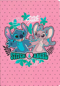 Coolpack, Zeszyt A5 / 32 k. linie kolor Disney Blue - Stitch -  - książka