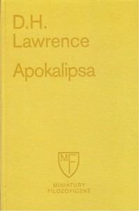 Apokalipsa - D H Lawrence - książka