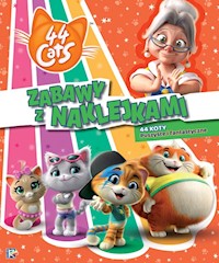 44 cats Zabawy z naklejkami 44 koty Puszyste i fantastyczne -  - książka
