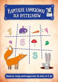 Kapitalne łamigłówki dla bystrzaków -  - książka