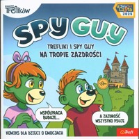 Komiks Spy Guy Trefliki i Spy Guy na tropie zazdrości -  - książka