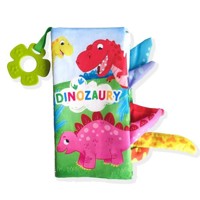 Dinozaury. Książeczka sensoryczna - Monika Ślizowska - książka