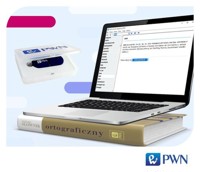 Wielki słownik ortograficzny PWN z zasadami pisowni i interpunkcji Pendrive - Polański Edward - książka