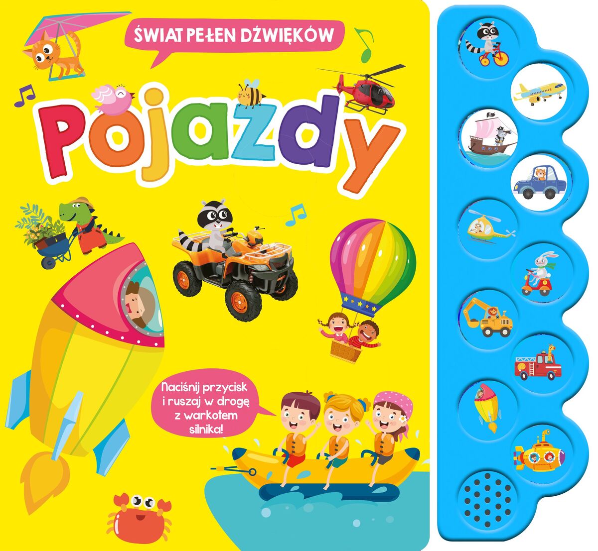 Pojazdy. Świat dźwięków - Cinny Ruan - książka