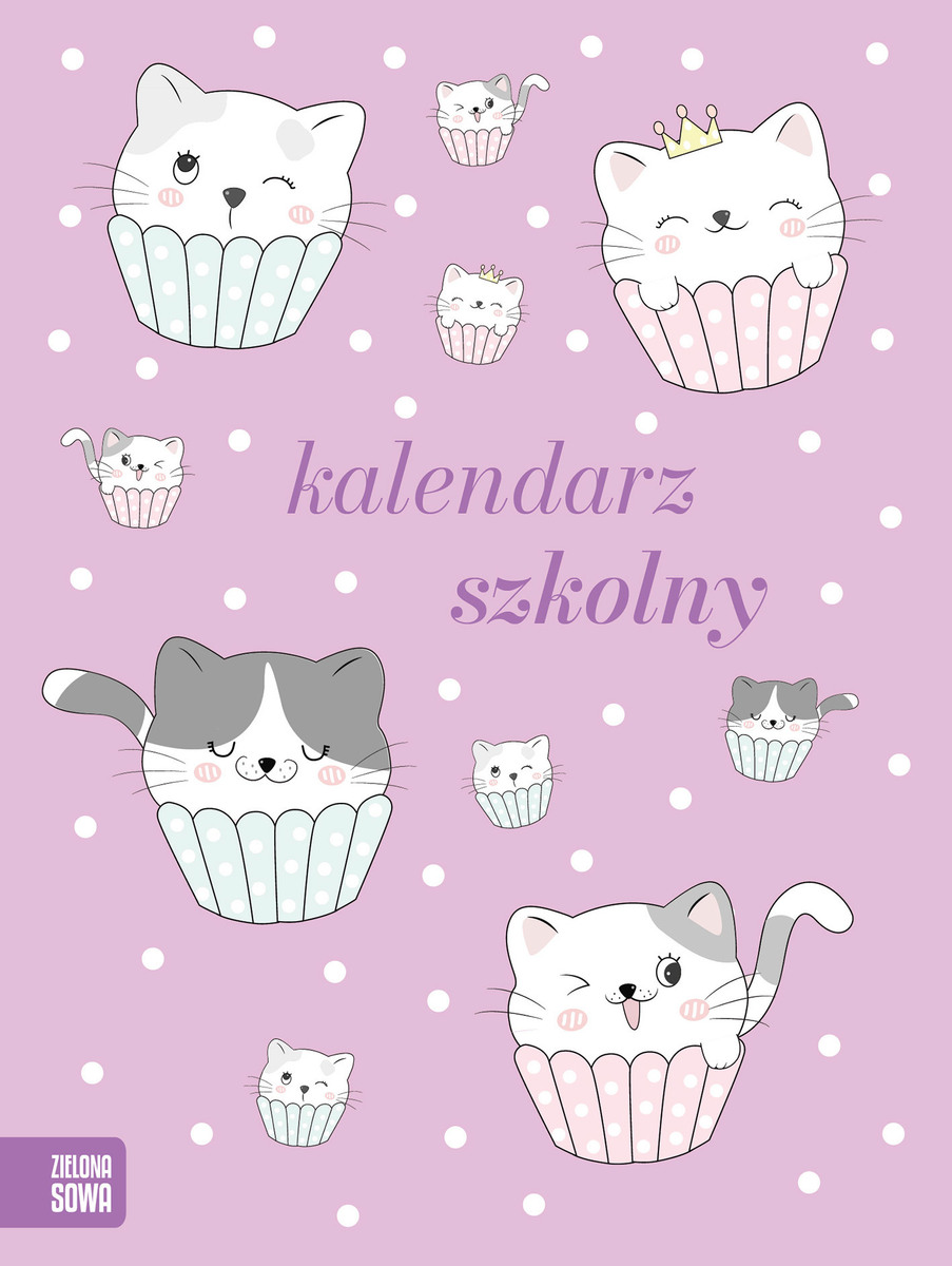 Kalendarz szkolny. Kotki - zbiorowa praca - książka