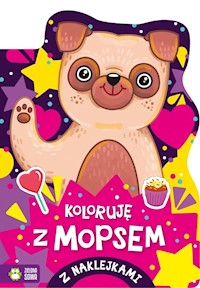Koloruję z mopsem -  - książka