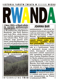 Rwanda - Bar Joanna - książka