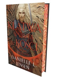 Saga bezlosych Tom 2 Klątwa wyryta w kości - Jensen Danielle L. - książka