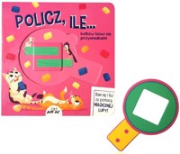 Policz ile...  (książka z magiczną lupą) - Mancini Paolo, Leone Luca - książka