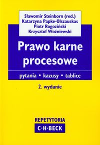 Prawo karne procesowe Repetytoria -  - książka