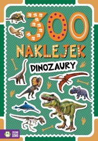 300 naklejek Dinozaury -  - książka