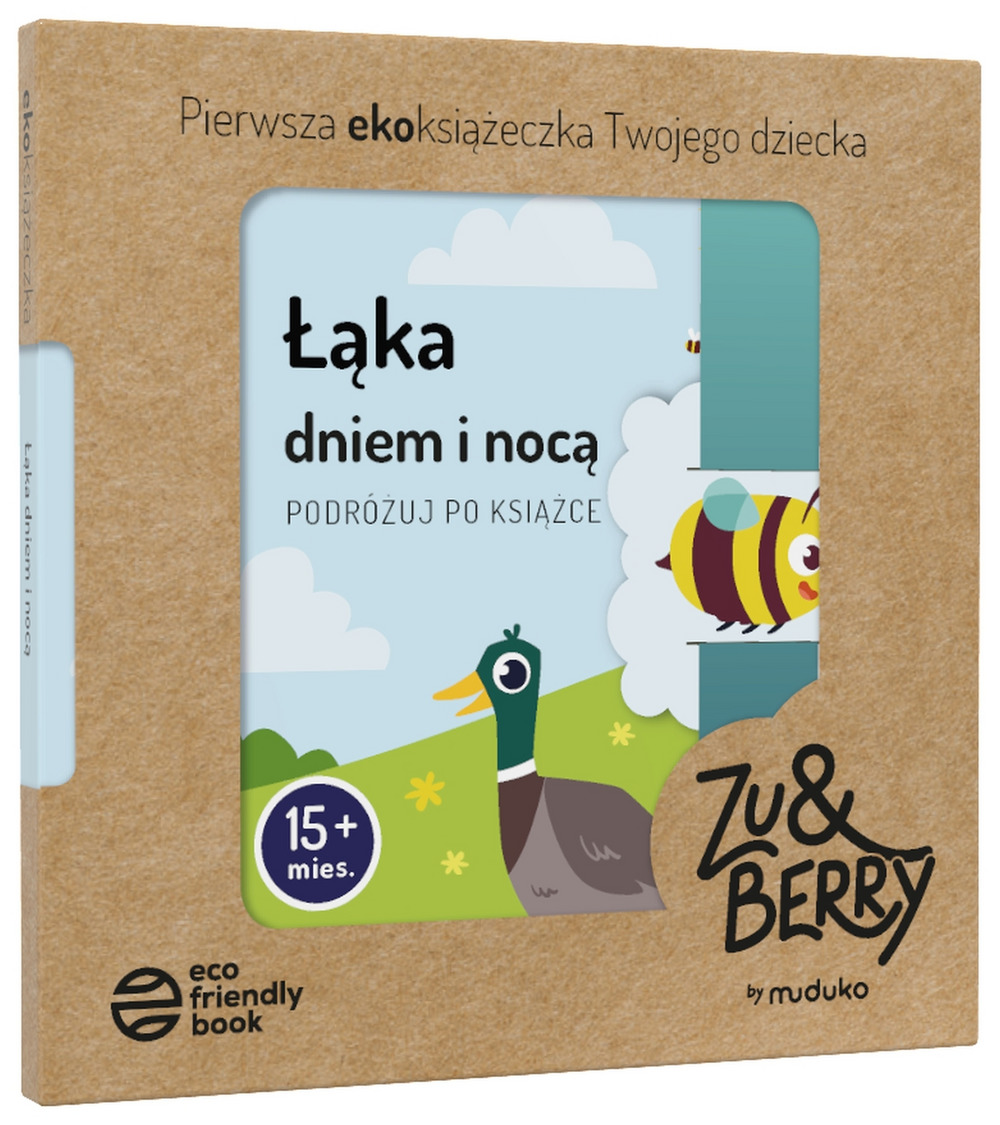 Łąka dniem i nocą. Podróżuj po książce 15 miesięcy+ - zbiorowa praca - książka