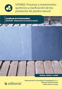 Procesos y tratamientos químicos y clasificación de los productos de piedra natural. IEXD0108 - Tecnología e Investigación S.L. Asesoramiento - ebook