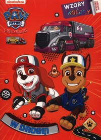 Psi Patrol Wzory i Kolory 4 W drogę! -  - książka