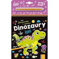 Dinozaury Zdrapywanka z rysikiem - Podgórska Anna - książka