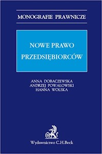 Nowe prawo przedsiębiorców - Anna Dobaczewska - książka