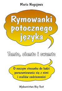Rymowanki potocznego języka - Nagajowa  Maria - książka