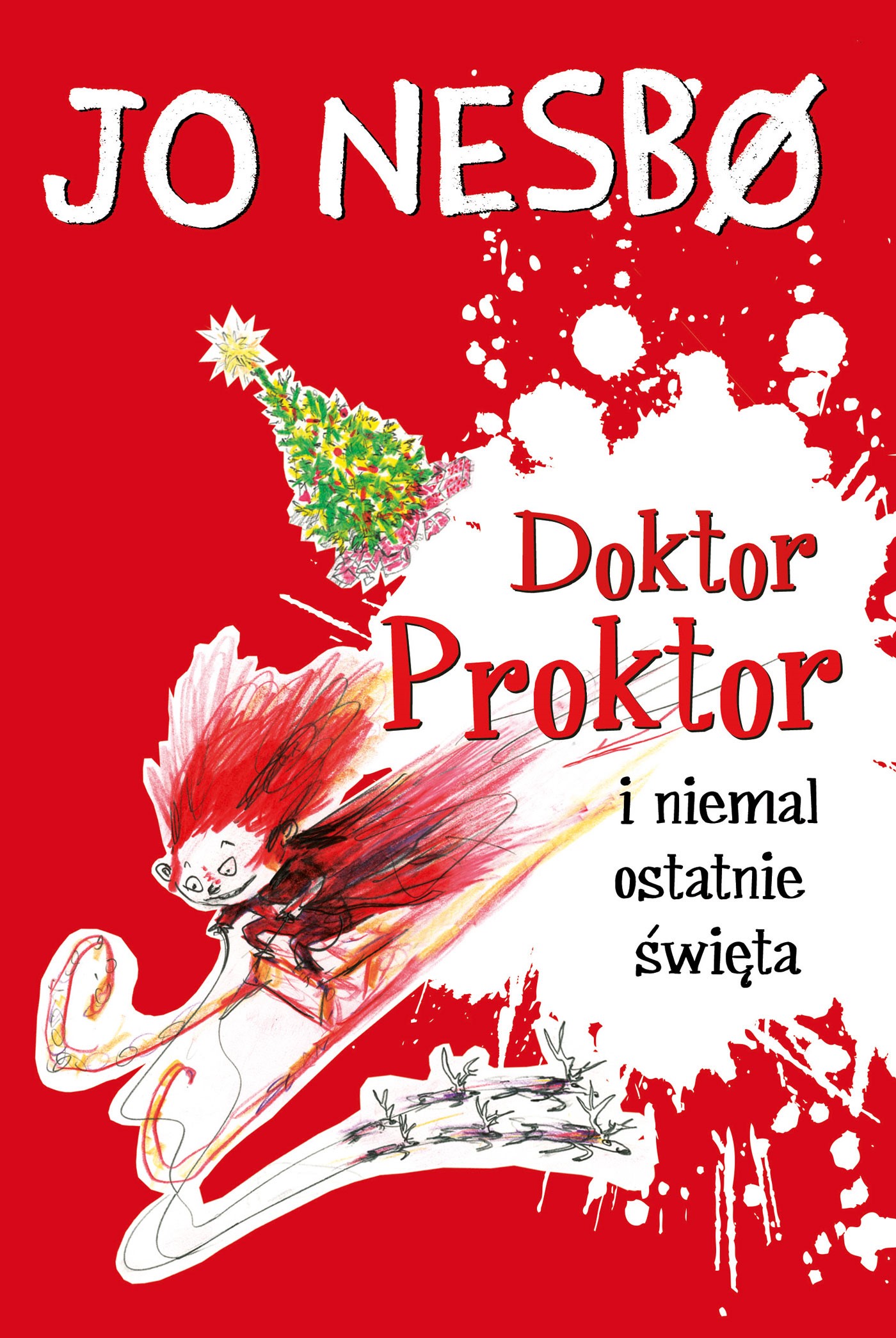 Okładka:Doktor Proktor. Doktor Proktor i niemal ostatnie święta 