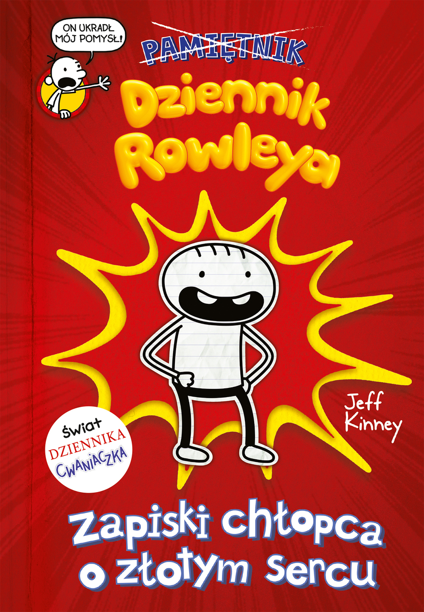 Dziennik Rowleya. Zapiski chłopca o złotym sercu - Jeff Kinney - książka