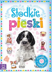 Minialbum z naklejkami Słodkie pieski -  - książka