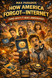 How America Forgot the Internet (And Why It Was Awkward) - A Month Without Wi-Fi, Algorithms, and Constant Validation - Max Paradox - ebook