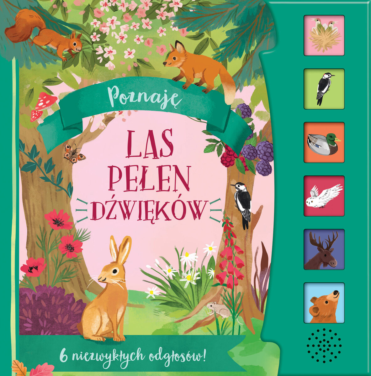 Poznaję. Las pełen dźwięków - Kathryn Selbert (ilustr.) - książka