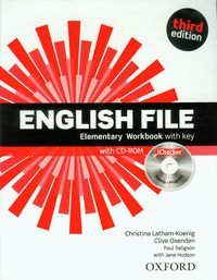 English File Elementary Workbook with key + CD-ROM -  - książka