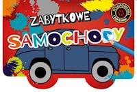 Kolorowanka z wykrojnikiem Zabytkowe samochody -  - książka