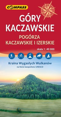 Góry Kaczawskie. Mapa turystyczna w skali 1: 40 000 - zbiorowa praca - książka