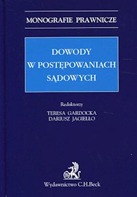 Dowody w postępowaniach sądowych -  - książka
