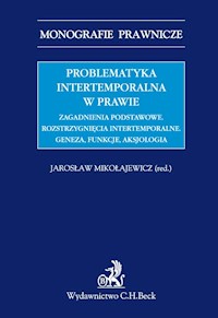 Problematyka intertemporalna w prawie -  - książka