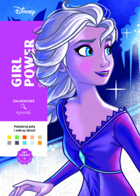 Art therapy Kolorowanka antystresowa Disney. Girl power Zagadkowe rysunki -  - książka