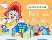 Kot w butach. Rozkładanki. Bajeczna książka 3D - zbiorowa praca - książka
