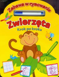 Zabawa w rysowanie Zwierzęta -  - książka