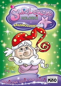 Świąteczne kolorki Krasnoludki - Kopeć Krzysztof - książka