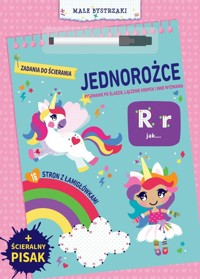 Małe bystrzaki. Zadania do ścierania. Jednoroż -  - książka