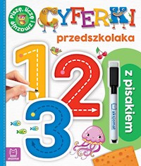 Cyferki przedszkolaka z pisakiem - Bator Agnieszka - książka