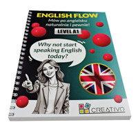 ENGLISH FLOW - Mów po angielsku naturalnie i pewnie! LEVEL A1 - Paweł Dwornik - książka