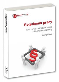 Regulamin pracy - Maciej Nałęcz - książka