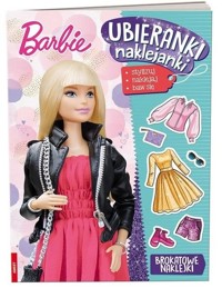Barbie Ubieranki naklejanki -  - książka