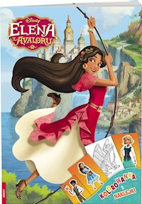Elena z Avaloru Kolorowanka i naklejki -  - książka