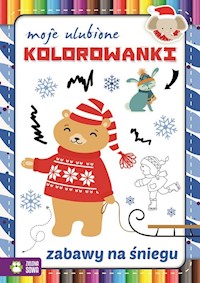 Moje ulubione kolorowanki Zabawy na śniegu -  - książka