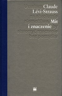 Mit i znaczenie - Levi-Strauss Claude - książka