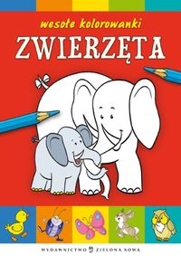 Wesołe kolorowanki Zwierzęta -  - książka