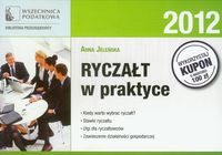 Ryczałt w praktyce 2012 - Anna Jeleńska - książka