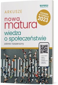 Nowa Matura 2023 Wiedza o społeczeństwie Arkusze maturalne Zakres rozszerzony - Derdziak Artur - książka